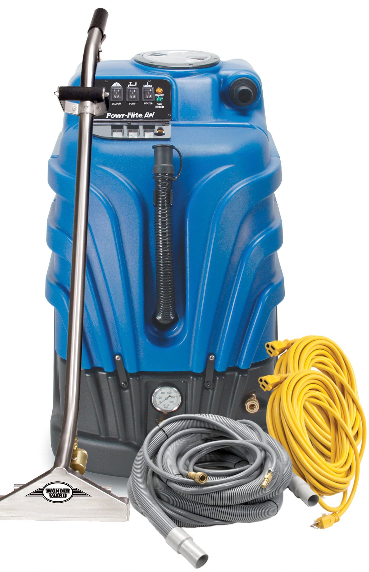 PowrFlite PFX1085EAW2 Hot Water Airwatt Carpet Extractor with WW10002