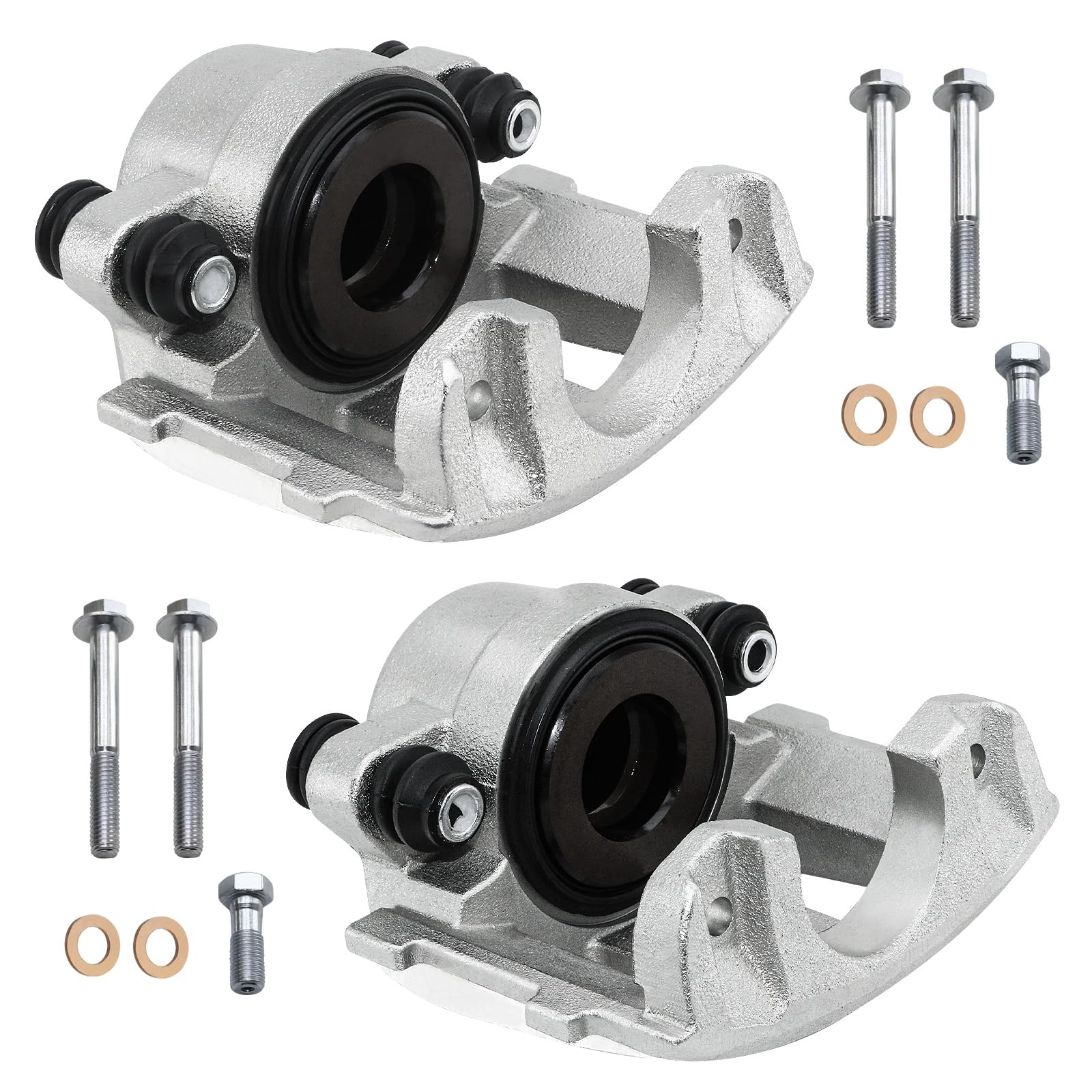 Photo 1 of ***1 of the calipers is a bit brokem*** Front Brake Calipers Without Bracket 184339&184340 Replace for Jeep TJ 1997-2006, Wrangler 1990-2006, Cherokee 1990-2001, Grand Cherokee 1993-1998, Comanche 1990-1992, Wagoneer 1990