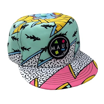 Mens Aggro Flip Up Brim Snapback Hat 