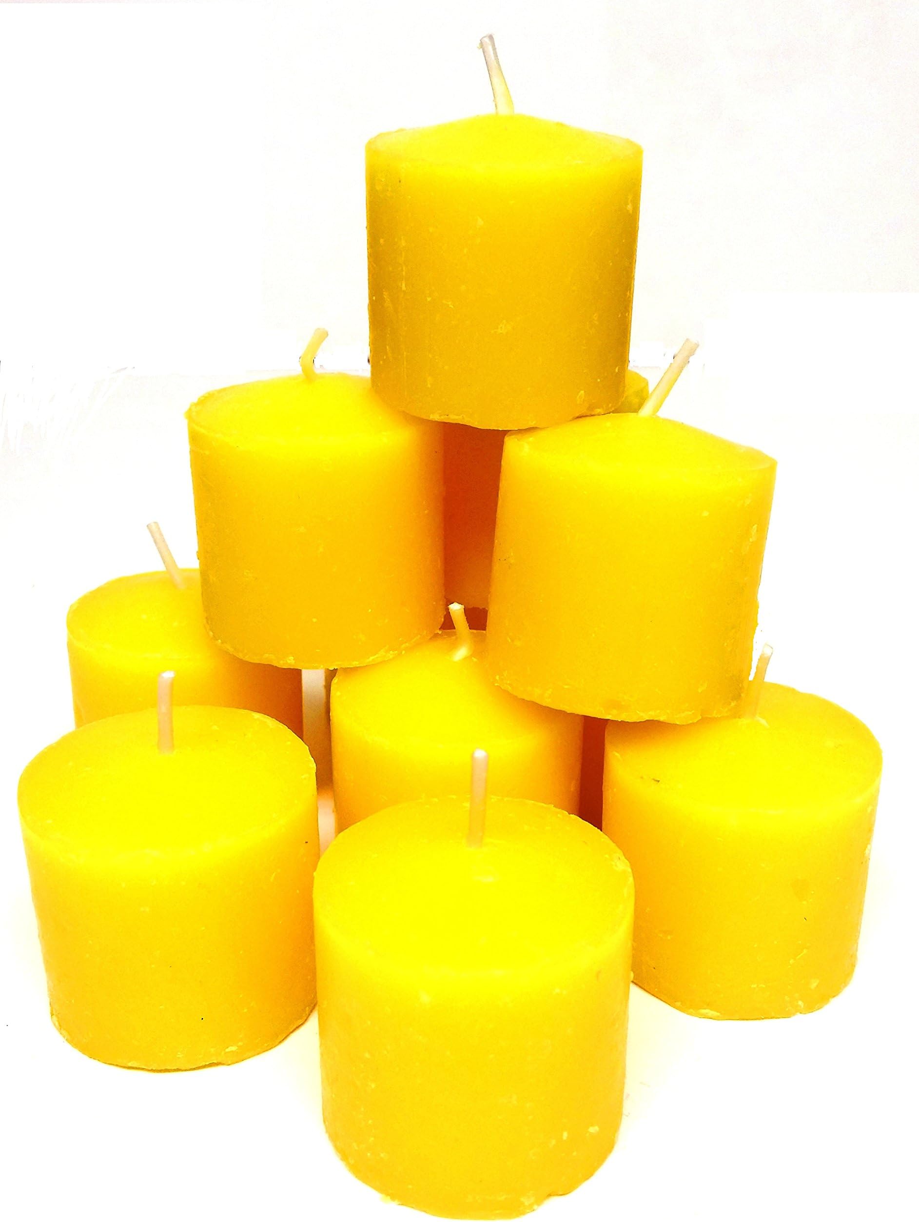 Waxations Citronella Highly Scented Summer Yellow 12 Pk Indoor/Outdoor Votive Candles
