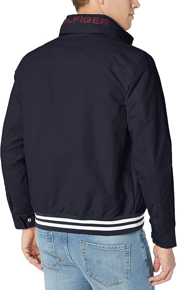 金盒特价 Tommy Hilfiger 汤米希尔费格 轻量防水男式夹克 4.9折.99 多色可选 海淘转运到手约¥367