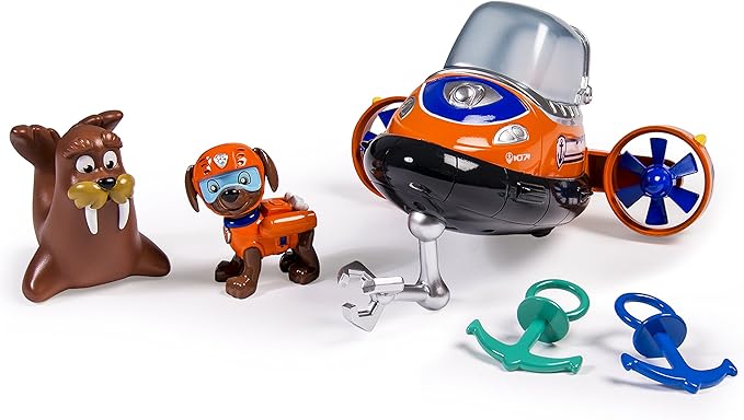 paw patrol zuma bath toy