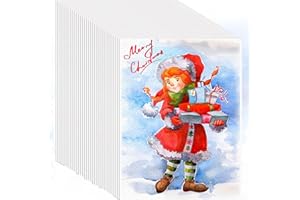 DONYANG 100 Sheets Watercolor Paper, 5"x7" White Water Color Paper Bulk, 140lb/300g Cold Pressed Acid-Free Artist Paper Loose Drawing Paper for Adults Students, Watercolors, Markers, Art Journaling Supplies