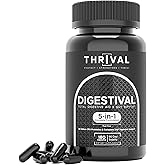 DIGESTIVAL 5-in-1 Gut Health Formula: Probiotics, Prebiotics, Enzymes, Gut Healing & Bloat Relief with 53 Ingredients, 60 Billion CFU, and Advanced Support for IBS, Leaky Gut, and Digestive Wellness