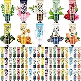 Dansib 60 Pack Hand Cream Gifts Set for Women Mothers Day Gifts for Mom Mini Lotion Bulk for Dry Cracked Hands, Mini Hand Lotion for Nurse Gifts,bridesmaid Gifts,teacher Appreciation Gifts,10 Styles