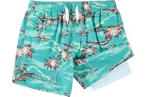 Kanu Surf Boys Adventure Boys Swim Trunks with Compression Liner Quick Dry Stretch Swimsuit