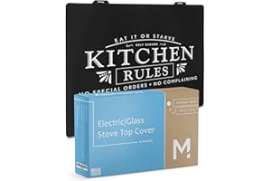 Meliusly® Stove Top Covers for Electric Stove (20.5x28.5) - Electric Stove Cover, Glass Top Stove Cover, Ceramic Glass Cooktop Protector, Full Stove Covers for Electric Stovetop, Flat Top Oven Cover