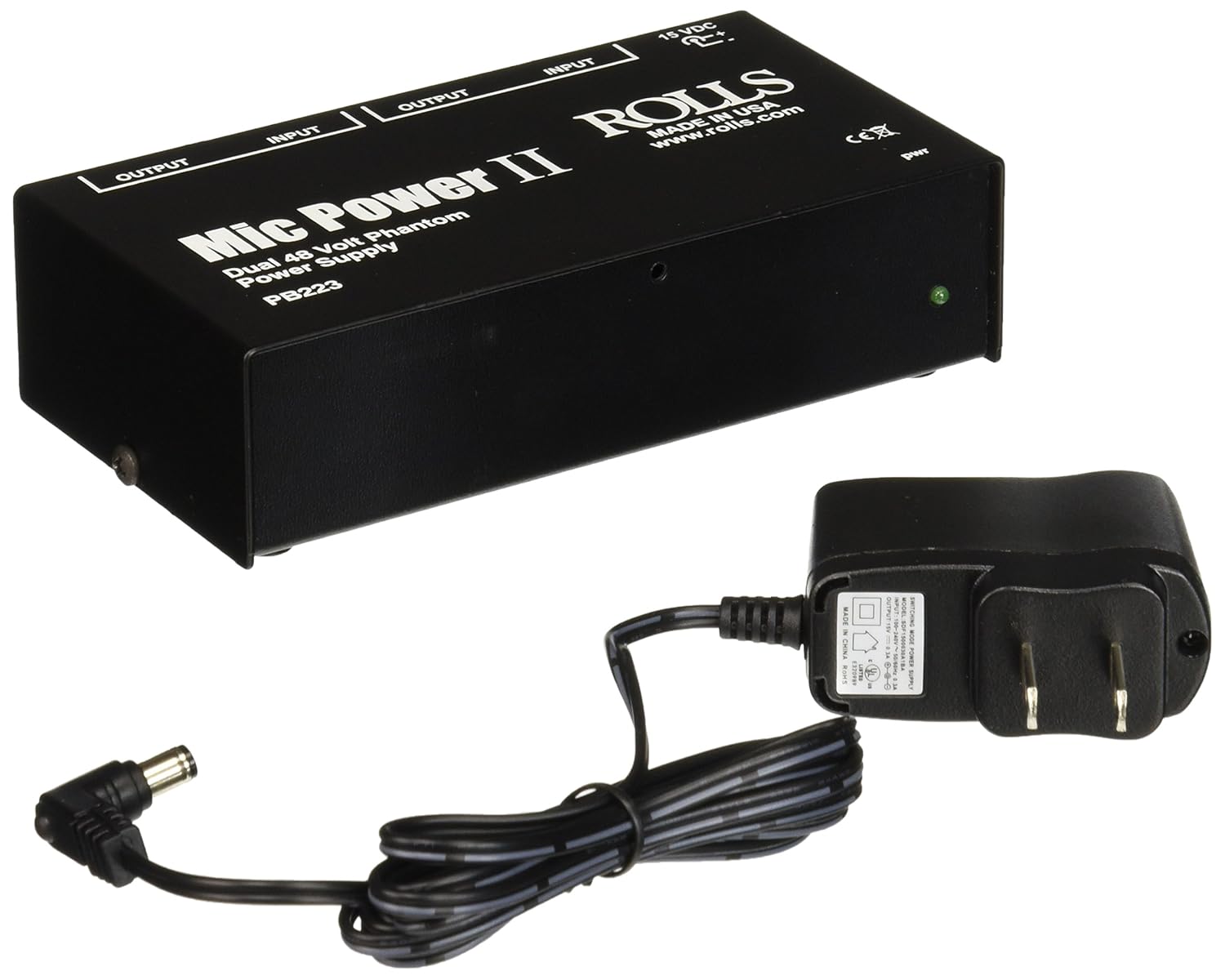 Rolls PB223 Dual Phantom Power Supply Amazon.in Musical Instruments