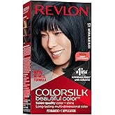 Revlon Colorsilk Beautiful Color Permanent Hair Color, Long-Lasting High-Definition Color, Shine & Silky Softness with 100% G
