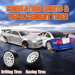 RC Drift Car, 1/43 Mini RC Drift Car with