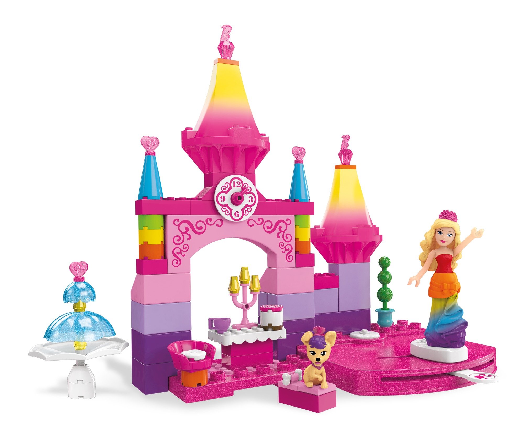 Photo 1 of Mega Bloks Barbie Rainbow Princess Castle