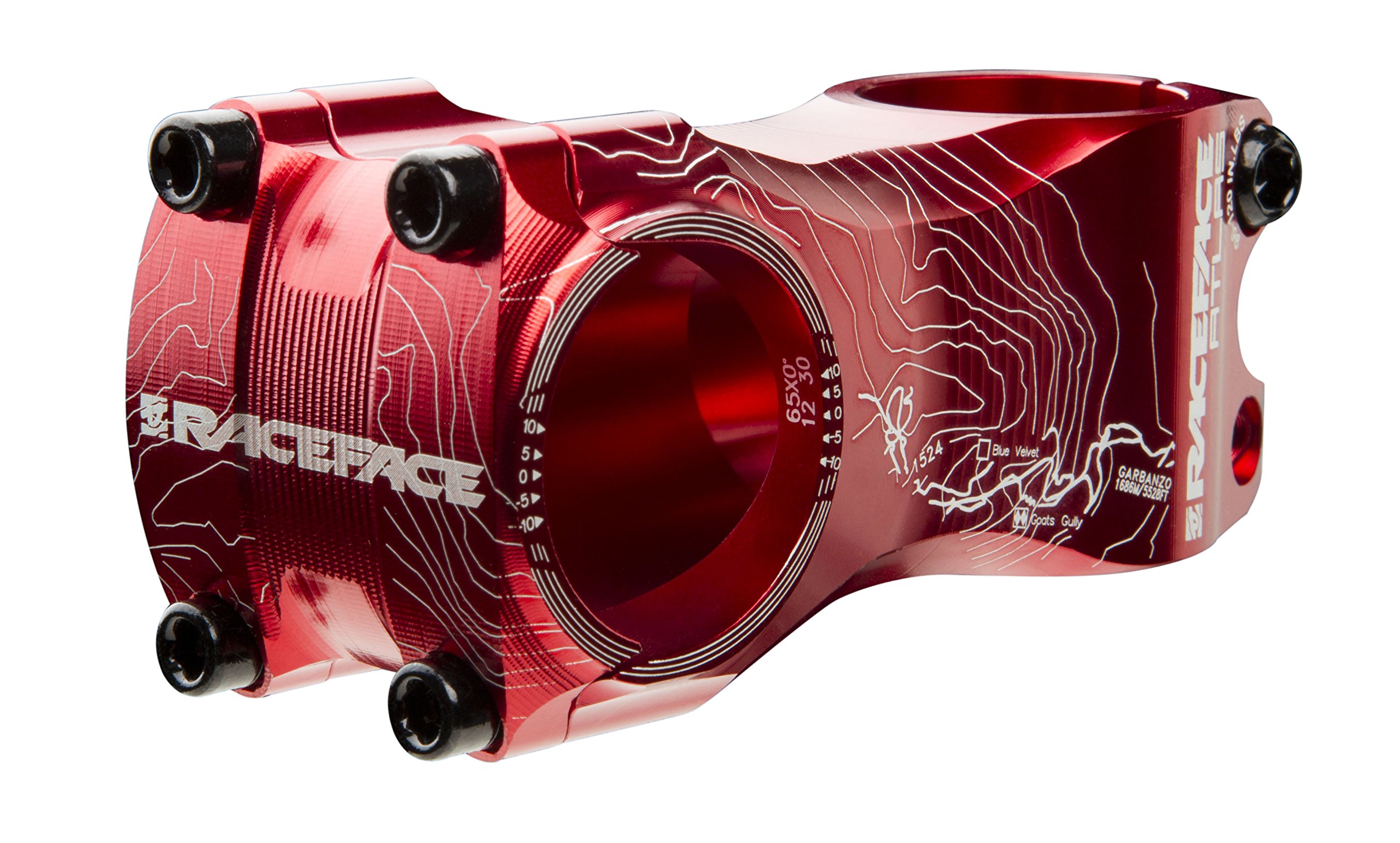 RaceFace RF ST12A31.865X0RED Atlas Stem - Red, Size 31.8/65 x 10