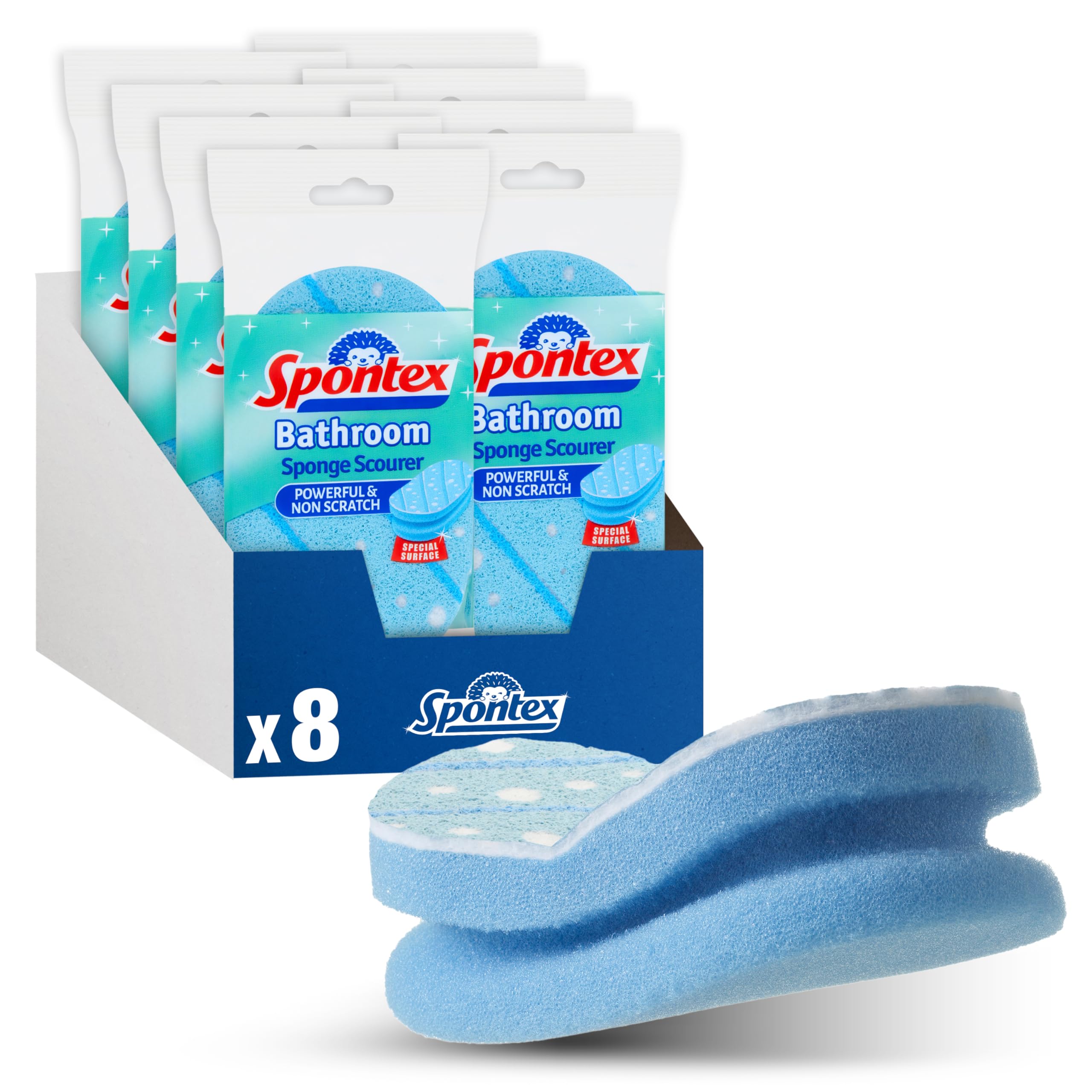 Spontex Bathroom Sponge Scourer
