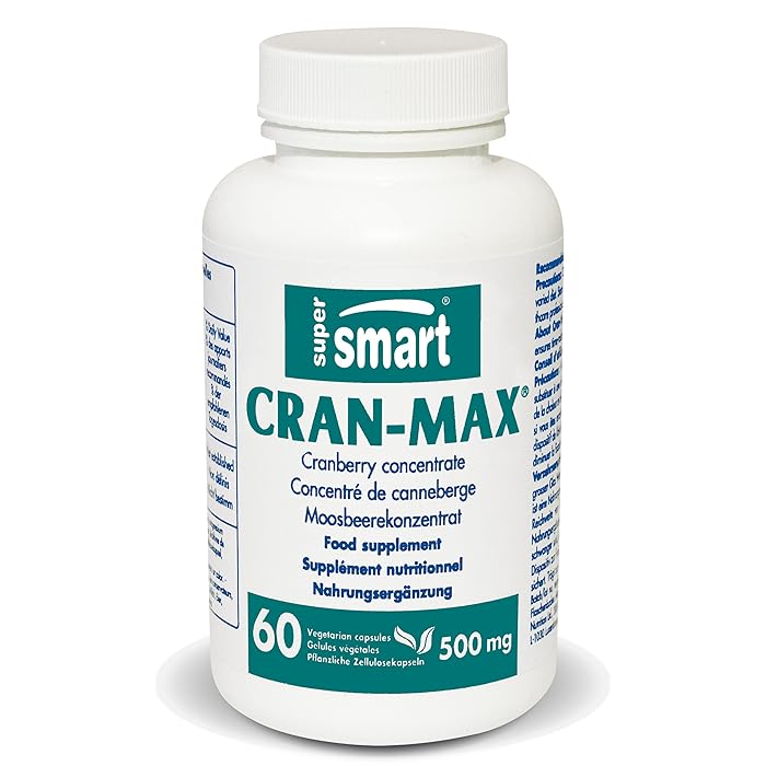 Buy Supersmart CranMax 500 mg Cranberry Supplement Helps with