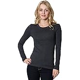 ZENANA OUTFITTERS BASIC CREW NECK LONG-SLEEVE TEE