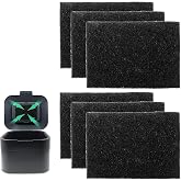 ShuRex 6 Pack Trash Can Odor Absorbing Charcoal Deodorizer Filter Refills | for Joseph Joseph Intelligent Waste Compost Bin F