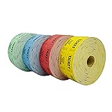 DNB 4000 Pairs Raffle Tickets - 4 Color Set of 1000