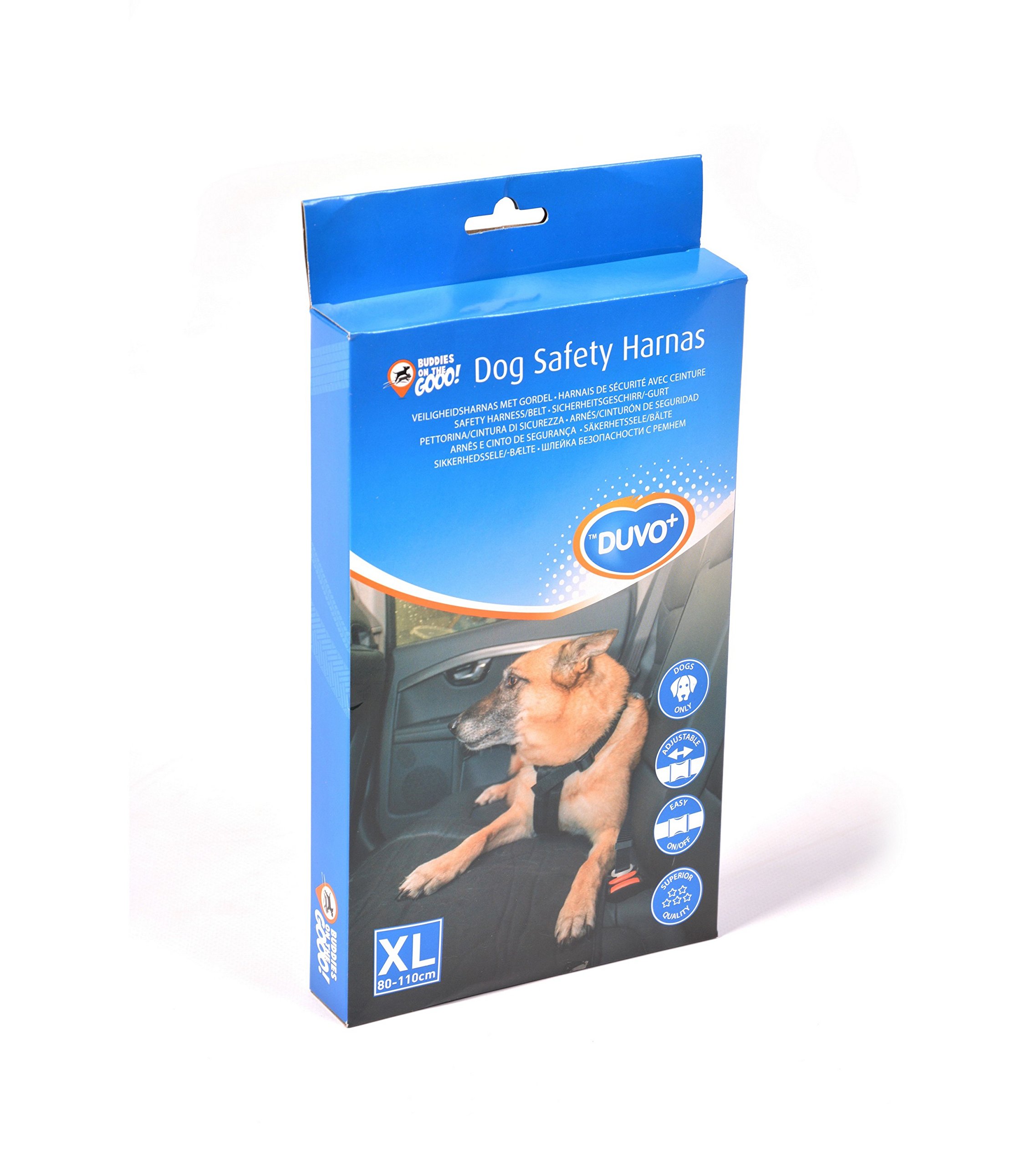 Duvo+ 121006 Car Safety Harness with Belt for Dogs