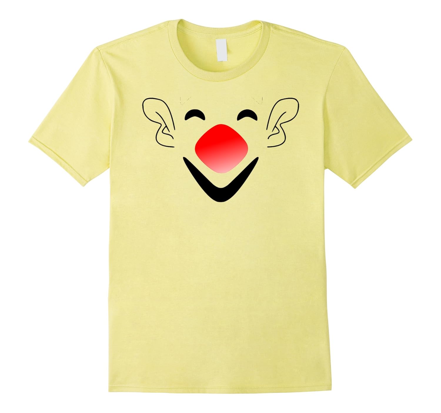 Halloween Emoji Costume Clown Face Tee Men, Women,Teens,Kids-ANZ