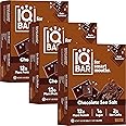 IQBAR Brain and Body Plant Protein Bars - Chocolate Sea Salt - 36-Count Low Carb - Gluten Free, High Fiber, Vegan Snacks - Low Sugar Meal Replacement
