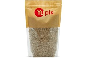 Yupik Roasted Sunflower Seeds, Unsalted, No Shell, 2.2 lb (35.2 oz), Gluten-Free, Vegan, Kosher, Shelled Seeds, Salt-Free, Source of Fiber & Iron, Plant-Based Protein, Savory Snack,For Baking,Topping