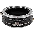 Fotodiox Pro Shift Lens Mount Adapter Compatible with Canon EOS EF and EF-S Lenses to Sony E-Mount Cameras