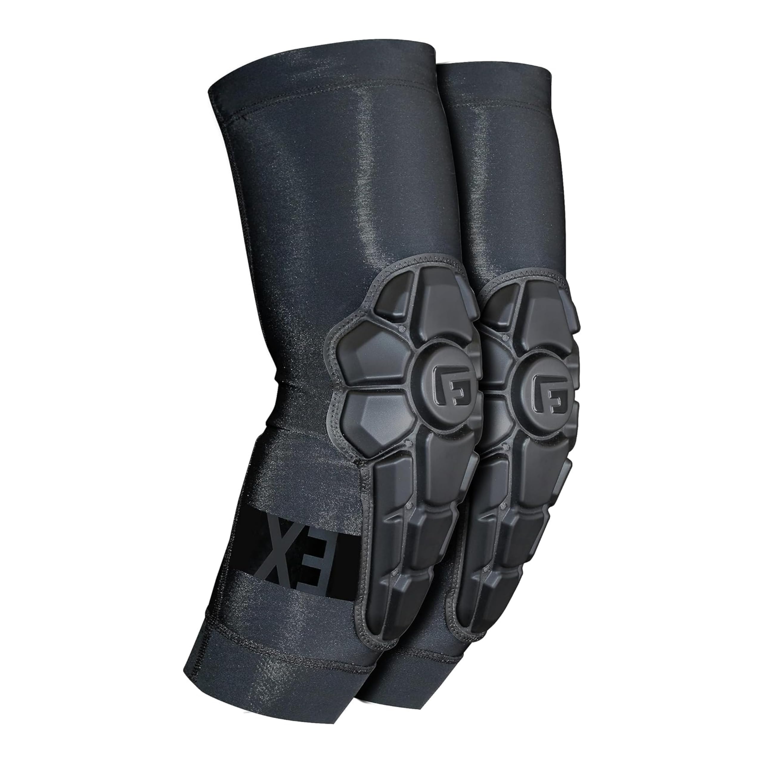 G-Form Pro-X3 Elbow Guards - Mountain Biking Elbow Guards for Athletes - Comfortable & Breathable - Riding & Other Sports - Triple Matte Black, Adult XS Image
