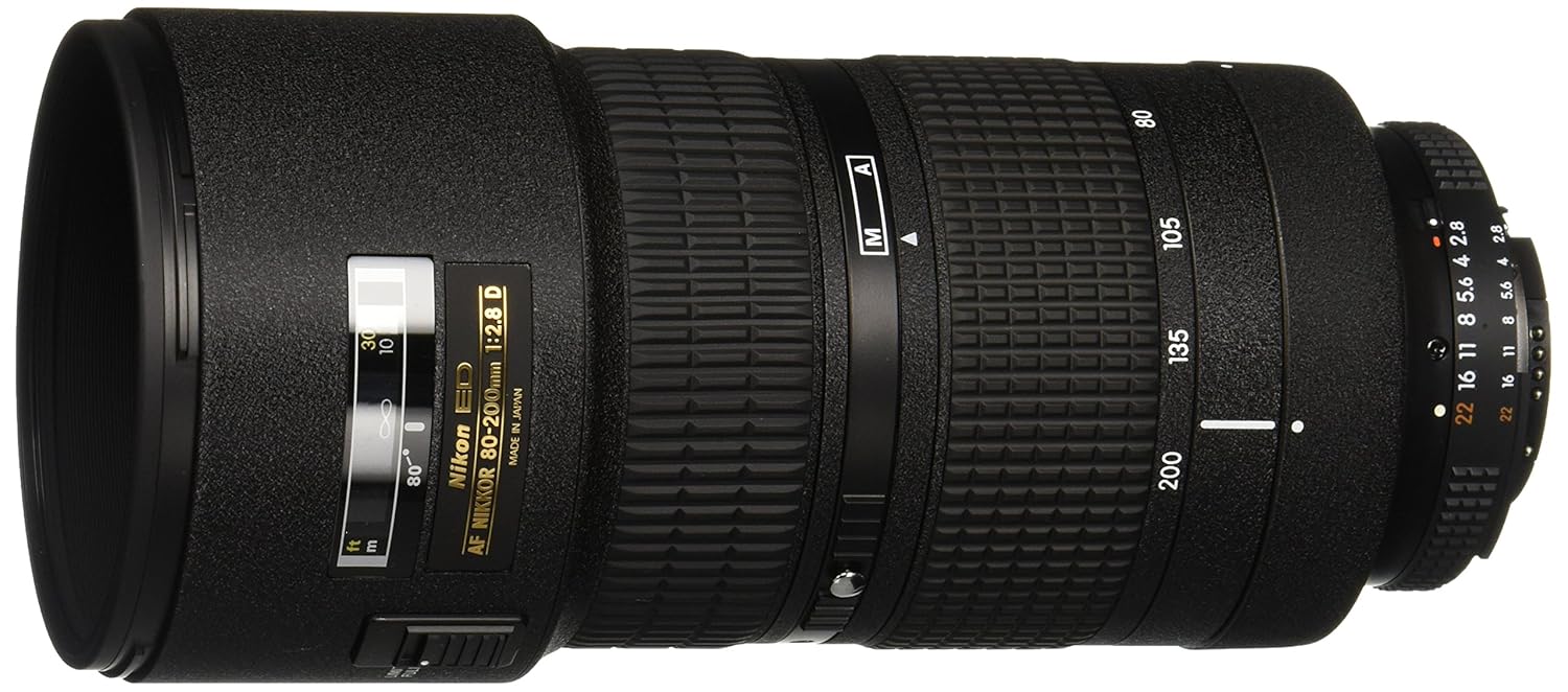 Objectif Nikon Ai/S 80-200mm F/2.8 ED – Bon état, Optique Pro