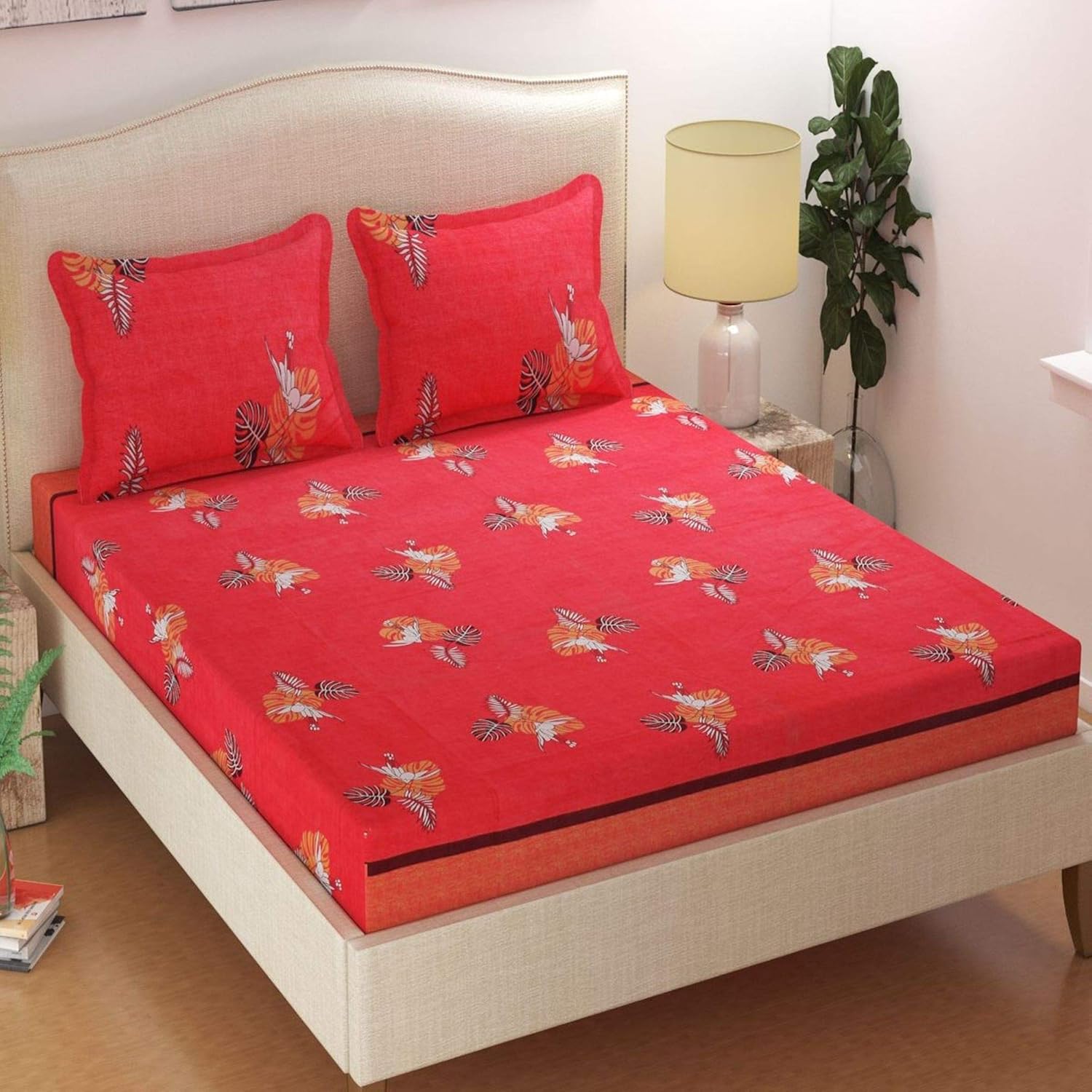 red bedsheets 002 Amazon.in Home & Kitchen