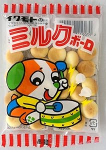 Iwamoto Millk Bolo 30 packages Japanese Famous Junk Food Snack Dagashi