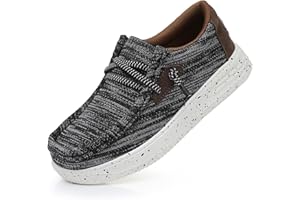 Felabo Boys & Girls Slip-On Loafers – Lightweight, Breathable & Comfortable Casual Shoes, Easy Wear (Toddler/Little Kid/Big Kid)