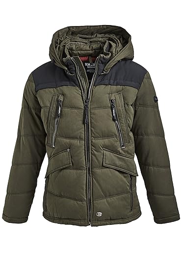 khujo Chad Herren Winterjacke Jacke Parka