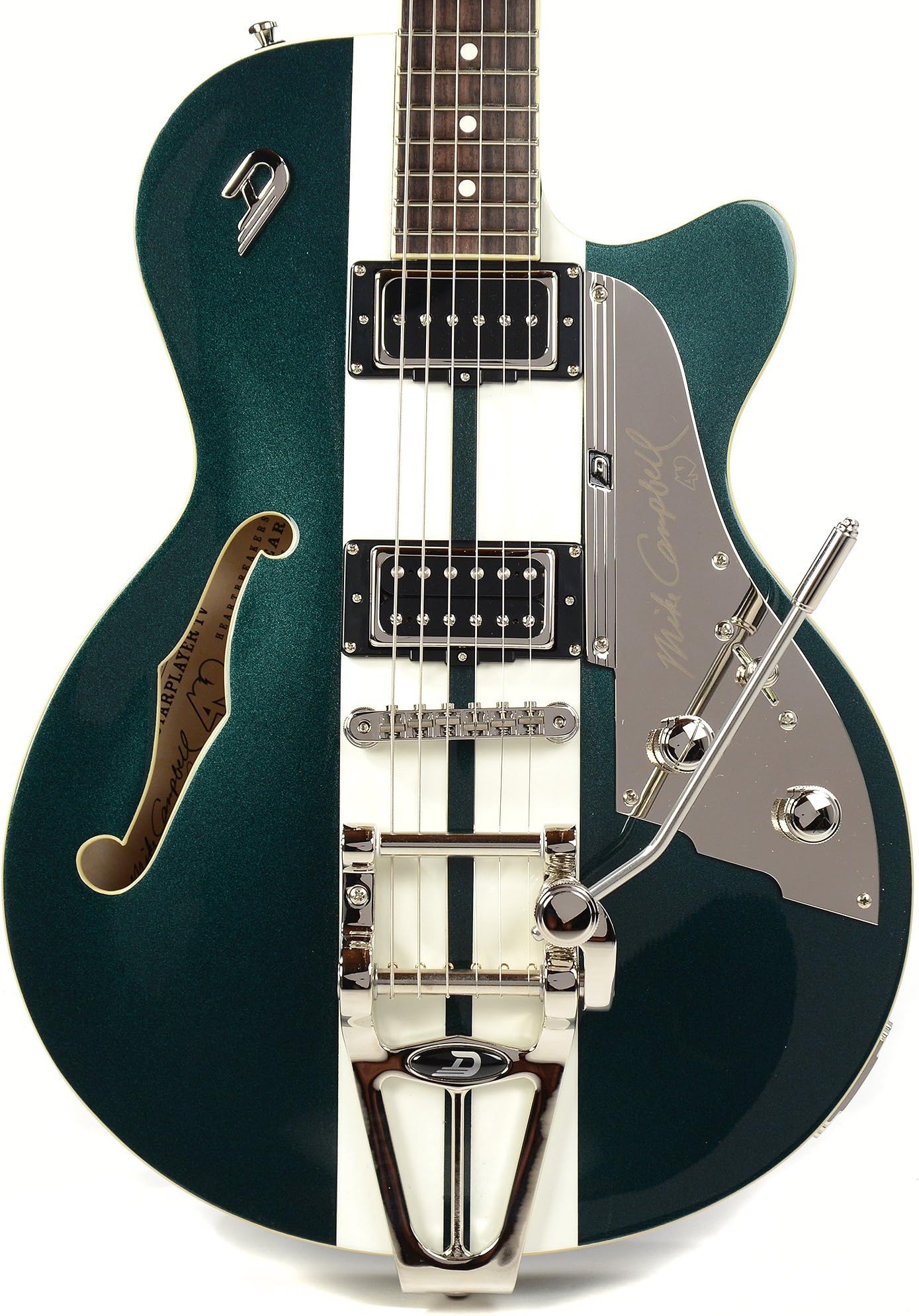 Duesenberg Custom Shop Mike Campbell 40th Anniversary Catalina Green/White