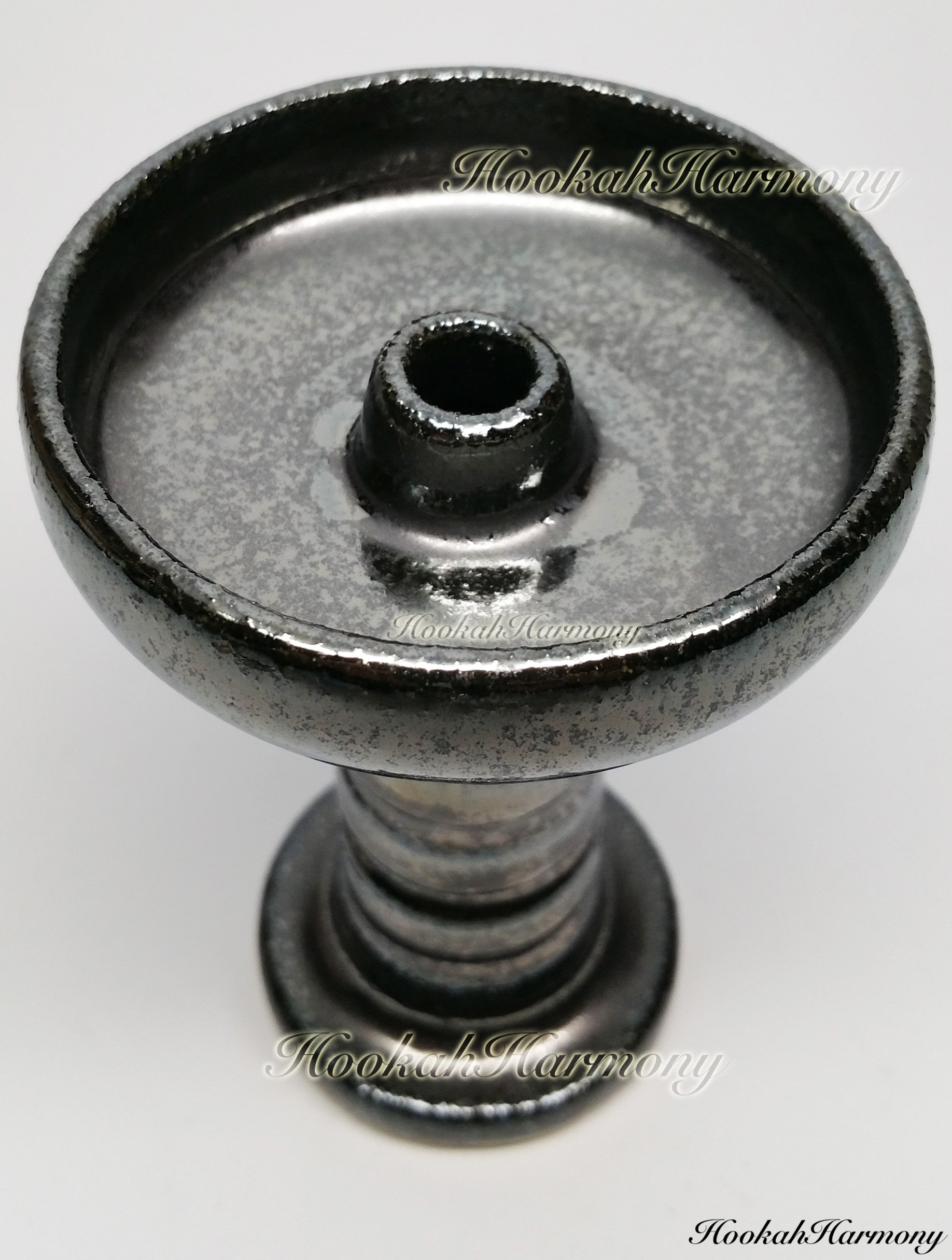 Hookah John Harmony Bowl SILVER METALIC Hookah Shisha Funnel Phunnel