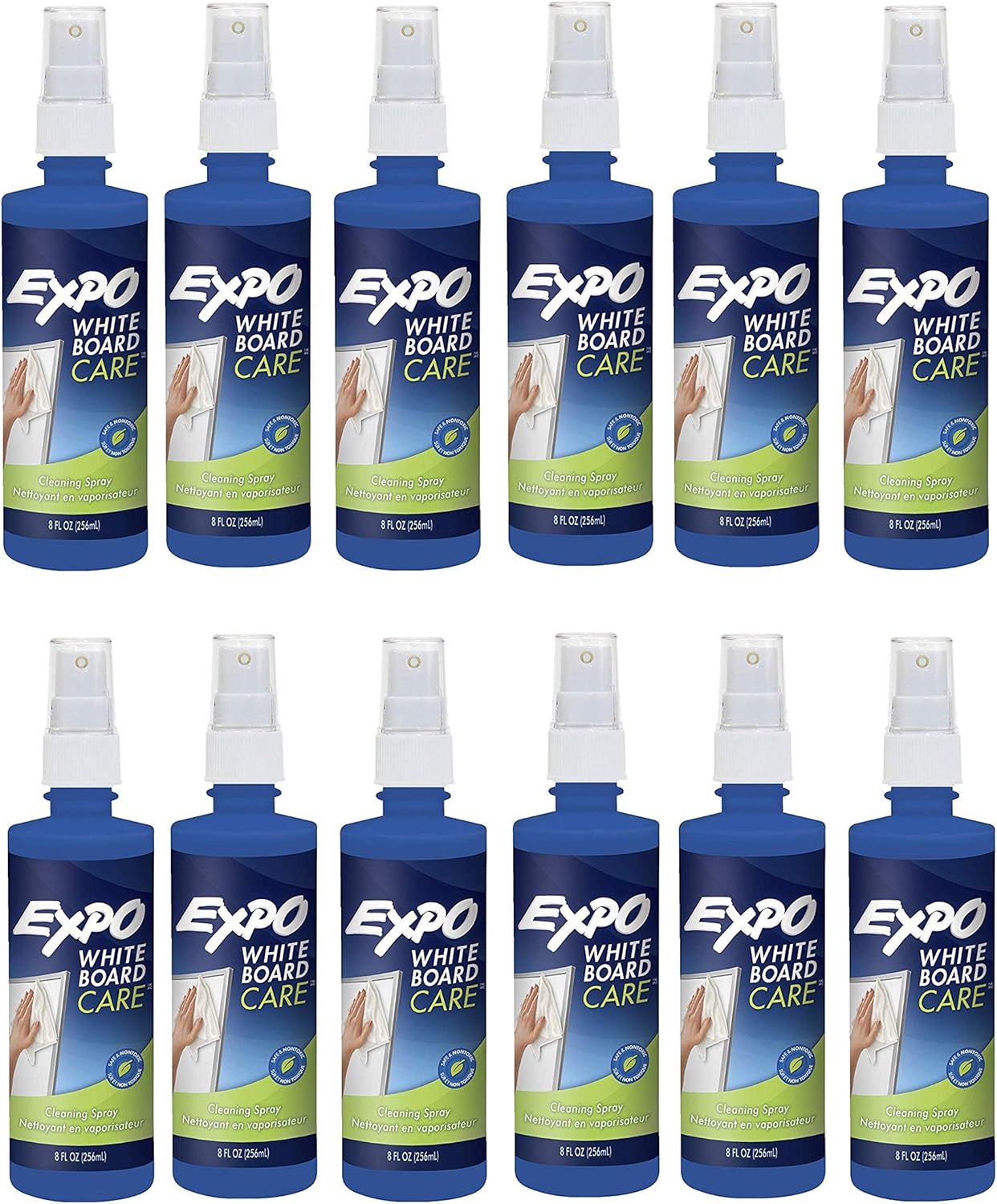 Expo 81803 Non-Toxic Whiteboard Cleaner, 8oz Spray Bottle (Dozen)