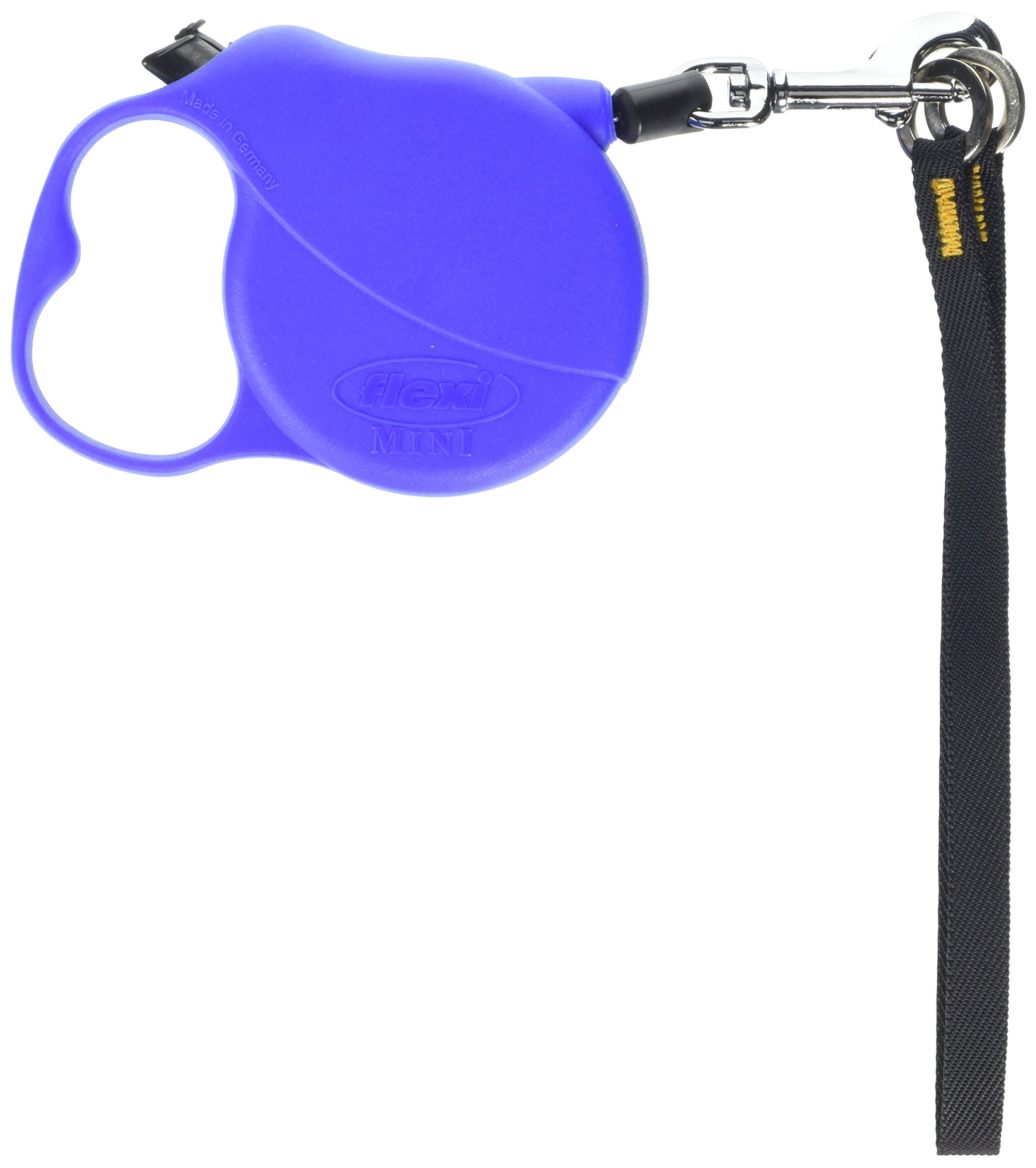 Flexi Basic Standard Cord Blue Mini Extra Small 3m Retractable Dog Leash/Lead for dogs up to 8kgs/18lbs