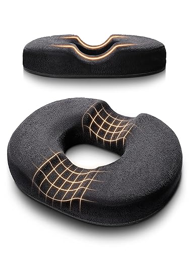 Donut Pillow for Tailbone Pain Memory Foam Seat Cushion, Tailbone