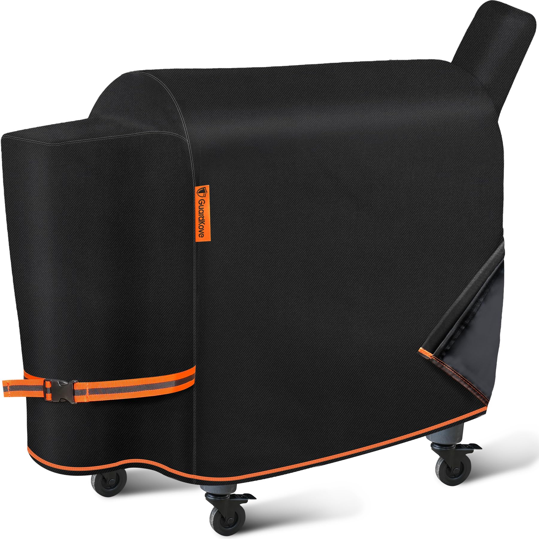 View 1 of [Upgraded 1000D Heavy Duty Fabric]Grill Cover for Traeger Pro 34/780 Series, Waterproof Wood Pellet Smoker Cover, Tear & Fade Resistant with Buckle,Zipper, for Treager Pro 34/780/Texas 34, Z Grills700