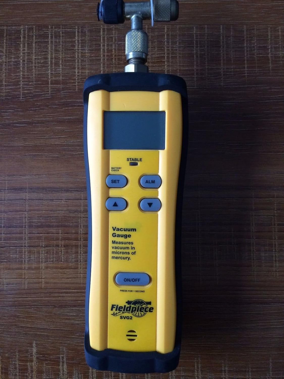Discontinued Fieldpiece SVG2 Digital Vacuum Gauge, Thermistorbased (50 to 2000 microns