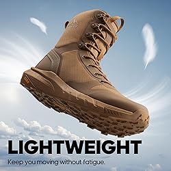 NORTIV 8 Men's Military Tactical Boot Lightweight