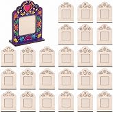 24 Pcs Dia De Los Muertos Picture Frame Paint for Ofrenda Altar 4