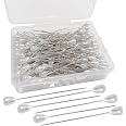 200 Pcs Teardrop Pearl Head Pins - Corsage & Boutonniere Pins For Wedding, DIY Crafts, Flower Arranging - View #9