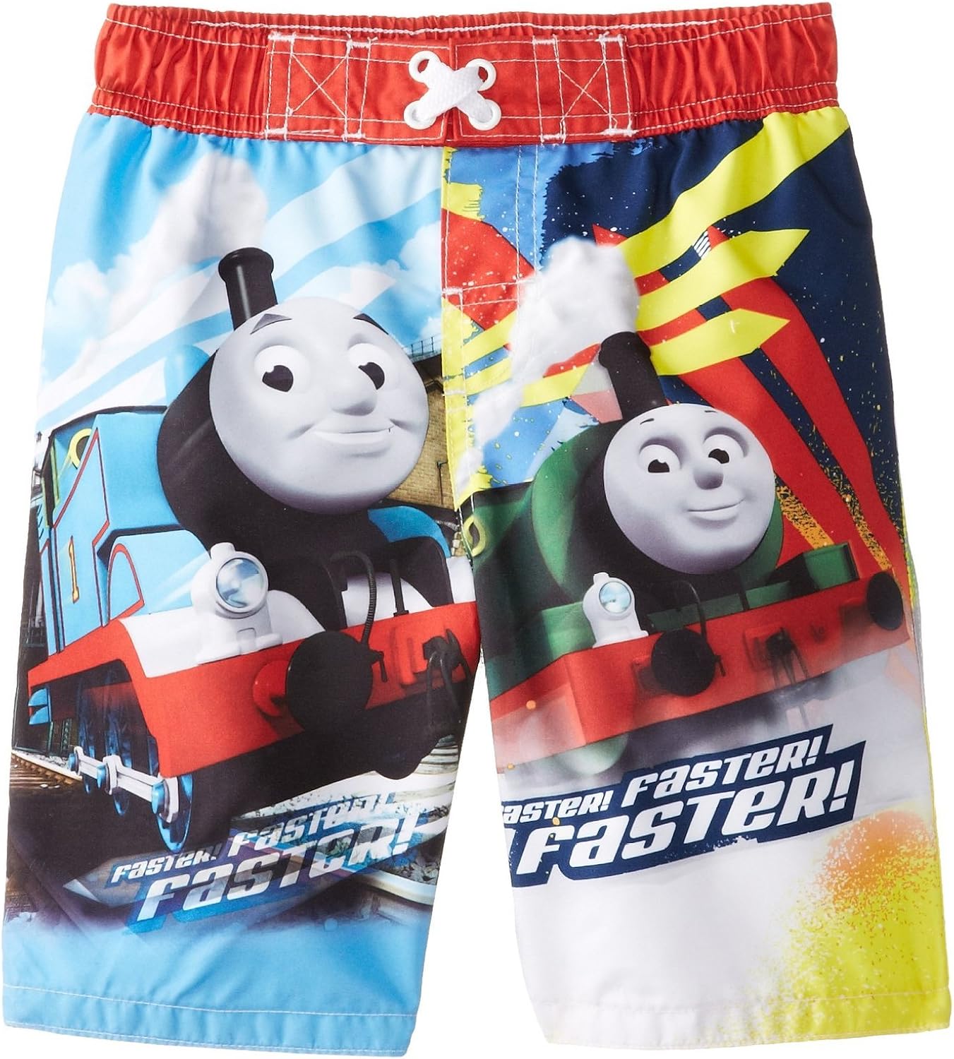thomas the train swim trunks