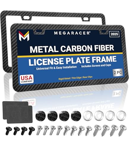 Carbon Fibre License Plate Frame BLVD-LPF OBEY YOUR LUXURY 100