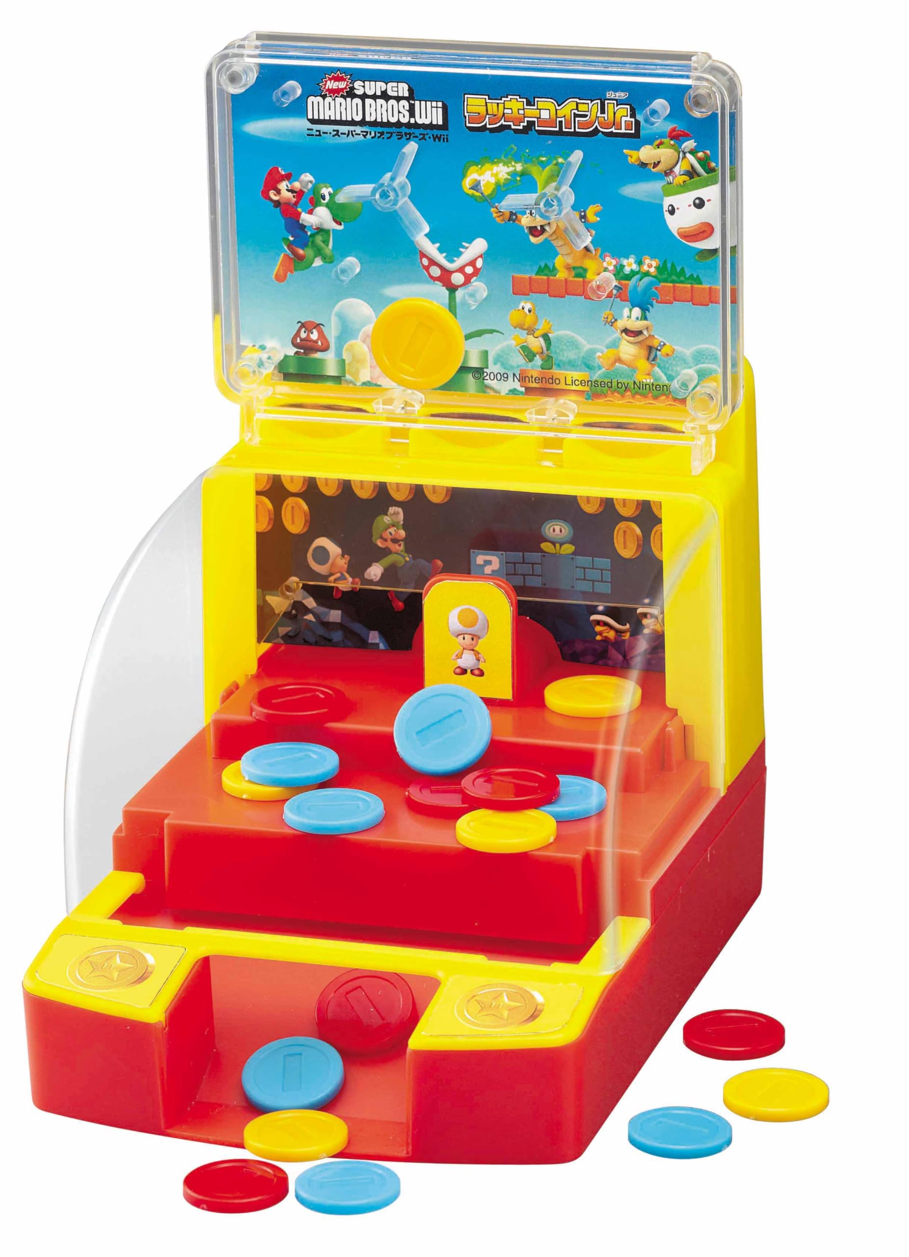 エポック社(EPOCH) スーパーマリオ NewスーパーマリオブラザーズWii ラッキーコインJr. STマーク認証 6歳以上 おもちゃ ゲーム プレイ人数:1人 EPOCH商品画像