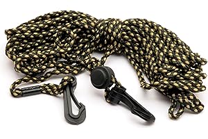 HME Gear & Bow Hoist Rope (25FT) - Reliable Sturdy Adjustable Heavy Duty Tri-Color Cord for Lifting Hunting Gear