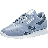 Reebok Men's Classic Nylon Sneaker, Vintage Blue/East Coast Blue/Chalk, Men's Size 7.5