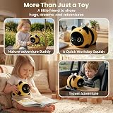 Mewaii Cute Black Cat Bee Plush Pillow 8 Inch Kawaii Stuffed Toy view 7