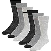 Ted Baker Men's Solid Crew Dress Socks (6-Pack)