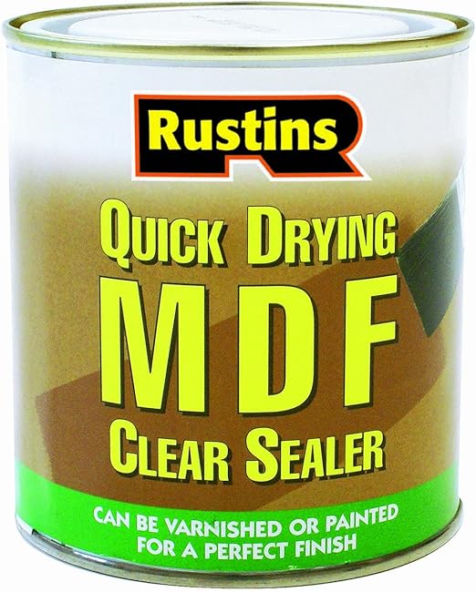 Rustins MDFS250 250ml Quick Dry MDF Sealer Clear Amazon.co.uk DIY